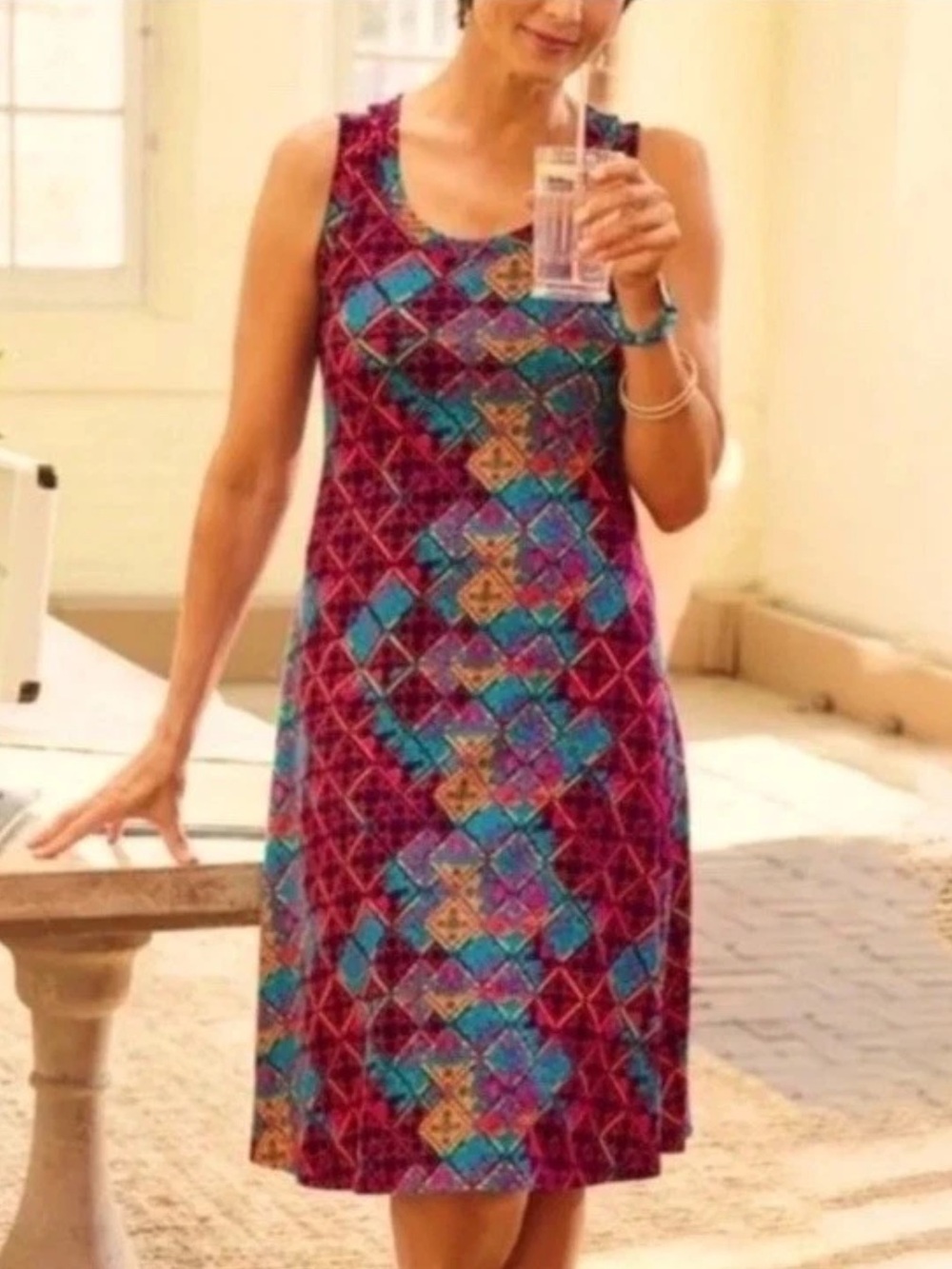 Soft Surroundings Santiago Tank Dress size M